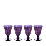 Prism Wine Glasses - Purple (Set of 4) - L'OBJET