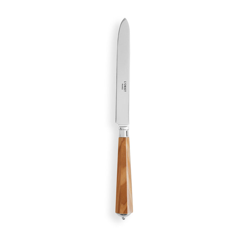 Ravel Olivewood Dinner Knife - L'OBJET