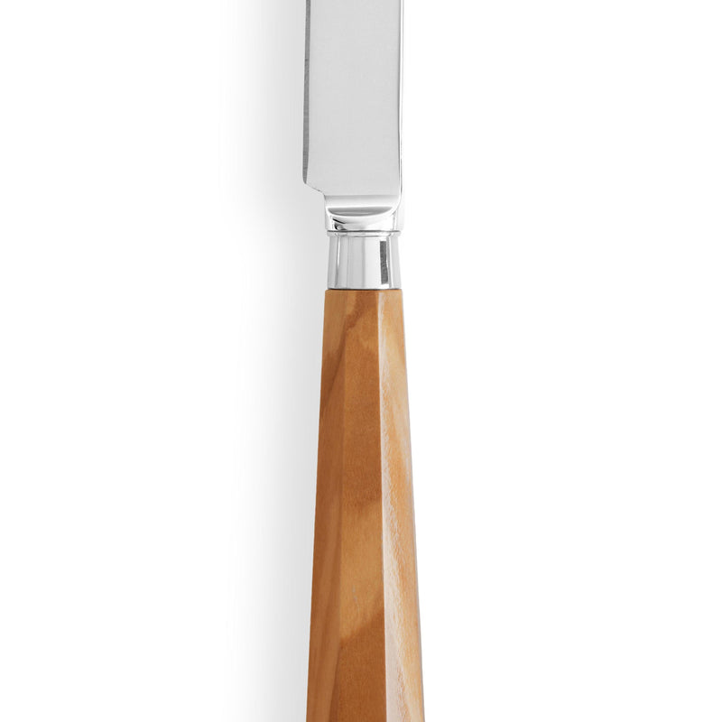 Ravel Olivewood Dinner Knife - L'OBJET