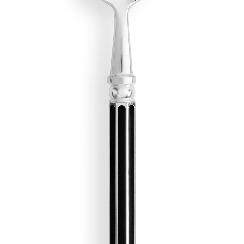 Royal Black Dessert Spoon - L'OBJET