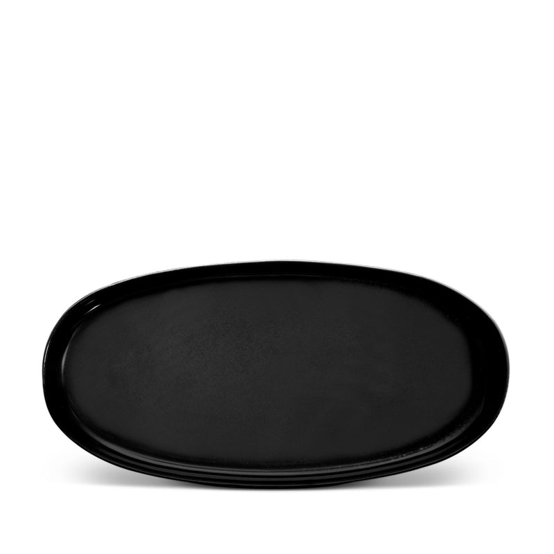 Terra Oval Platter - Iron - L'OBJET